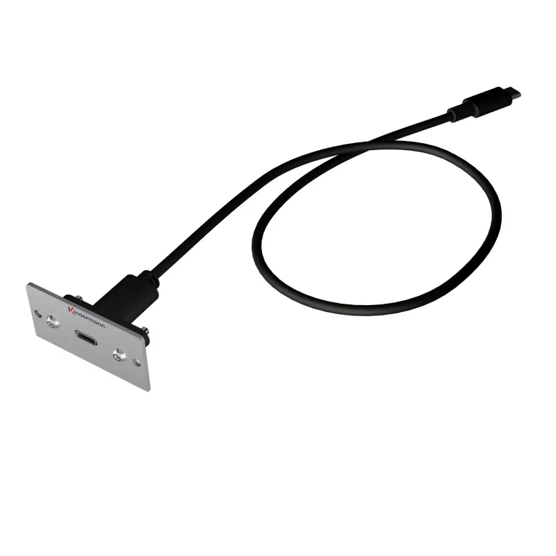 Kindermann Konnect Alu 50 USB-C USB 4 -yhteensopiva telakointiasema
