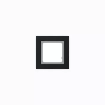 Kindermann Switch Frame Gira E2 Black 1-osainen