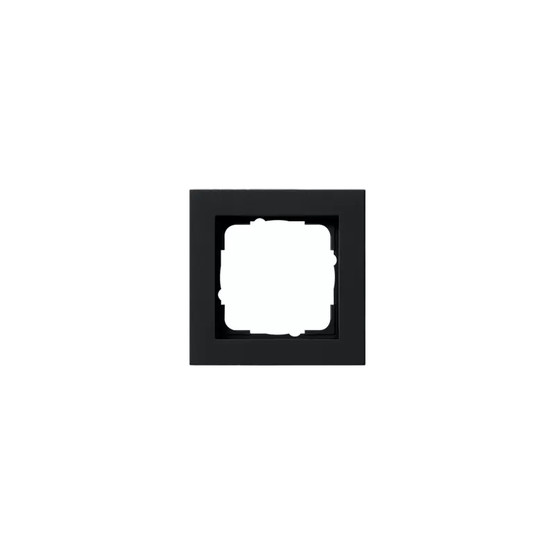 Kindermann Switch Frame Gira E2 Black 1-osainen