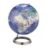 TROIKA Globe 23.5 Degrees (G2507-P2P2/CB) - pöytämaapallo paperipaino, kromijalusta, 60mm