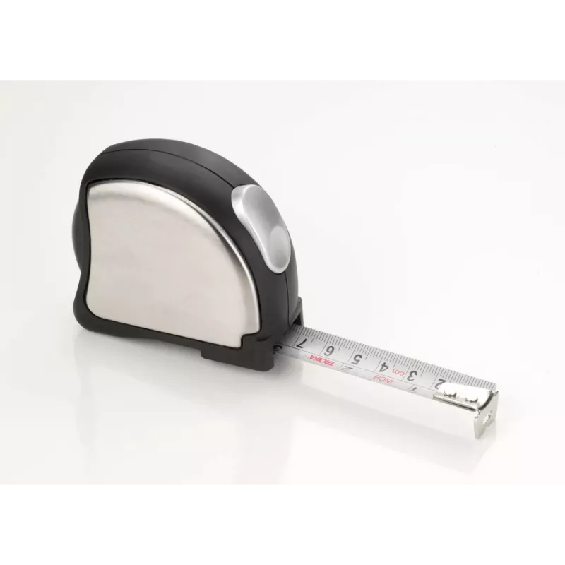 TROIKA ACCURATE Mini rullamitta 2m/6ft avaimenperä kromi