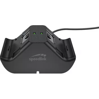 Speedlink JAZZ USB-ohjaimen latausteline, 1,5 m, musta (SL-260002-BK)