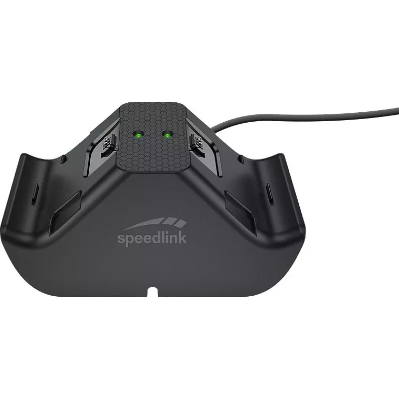 Speedlink JAZZ USB-ohjaimen latausteline, 1,5 m, musta (SL-260002-BK)