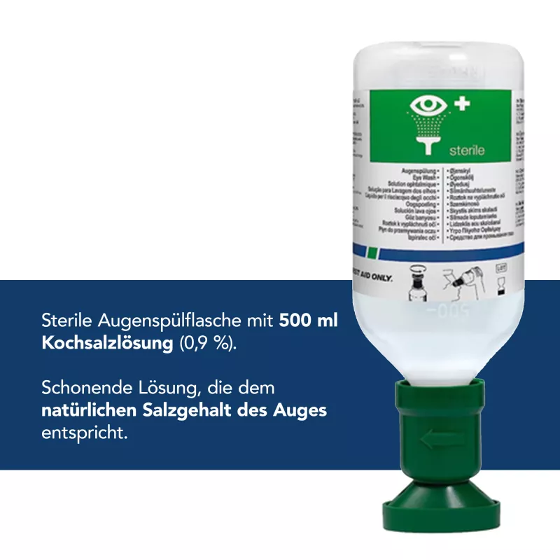 First Aid Only silmähuuhtelupullo 500 ml