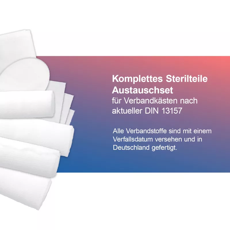 First Aid Only ensiapuvälineiden täydennyssarja DIN 13157