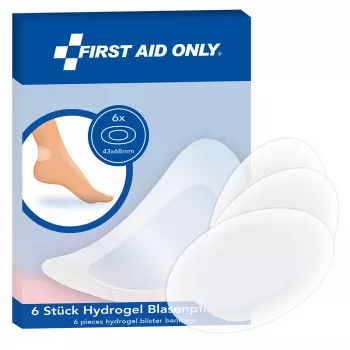 First Aid Only rakkoihin tarkoitettu laastari P-10070 läpinäkyvä 6,8 x 4,3 cm 6 kpl