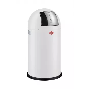 WESCO Pushboy 50L jäteastia mattavalkoinen