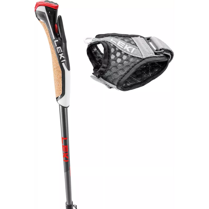 LEKI KIJE Nordic Walking Instructor Lite punainen