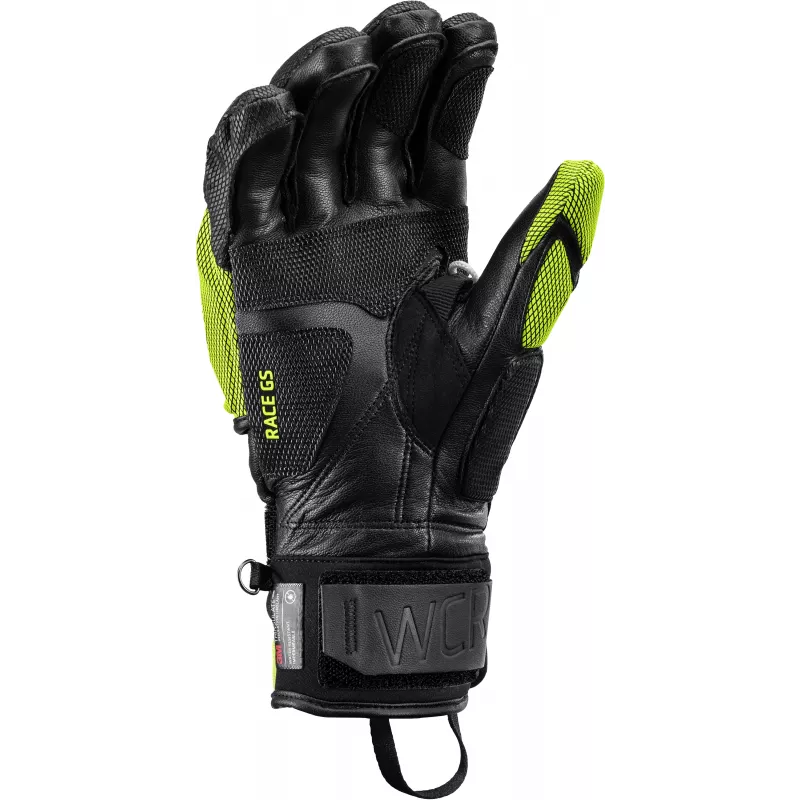 LEKI WCR Venom GS 3D laskettelukäsineet 7.5 musta/valkoinen/punainen
