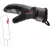 LEKI Lantana 3D GTX naisten rukkaset musta 6.5