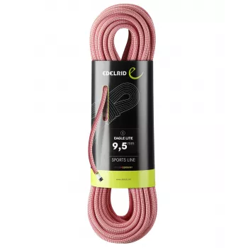 Edelrid Eagle Lite 9,5 mm 70 m kiipeilyköysi - punainen
