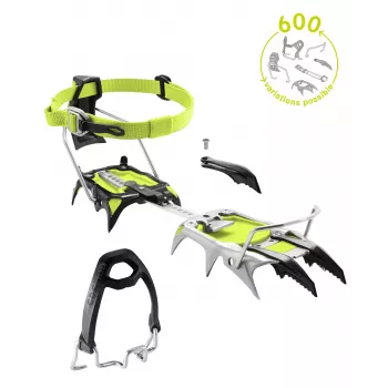 EDELRID Crayfish Beast Auto-Night-Oasis jarrustettu laskeutumislaite