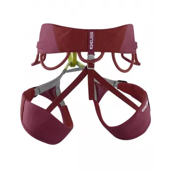 EDELRID Jayne IV kiipeilyvaljaat - raparperinpunainen - XL - naisten