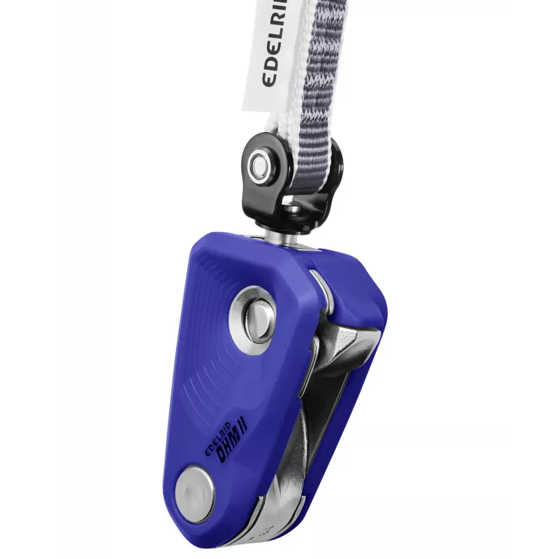 Edelrid Ohm II jarrutusta tukeva laite - sininen