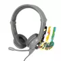 BUDDYPHONES Galaxy Grey pelikuulokkeet lapsille 3 vuodesta alkaen, 85 dB