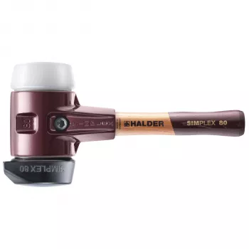 HALDER SIMPLEX pehmeävasara 80 mm kumi / supermuovi