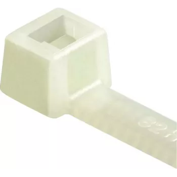 HellermannTyton T80I-PA66-NA-C1 läpinäkyvä nippuside, 300 x 4,7 mm, 100 kpl