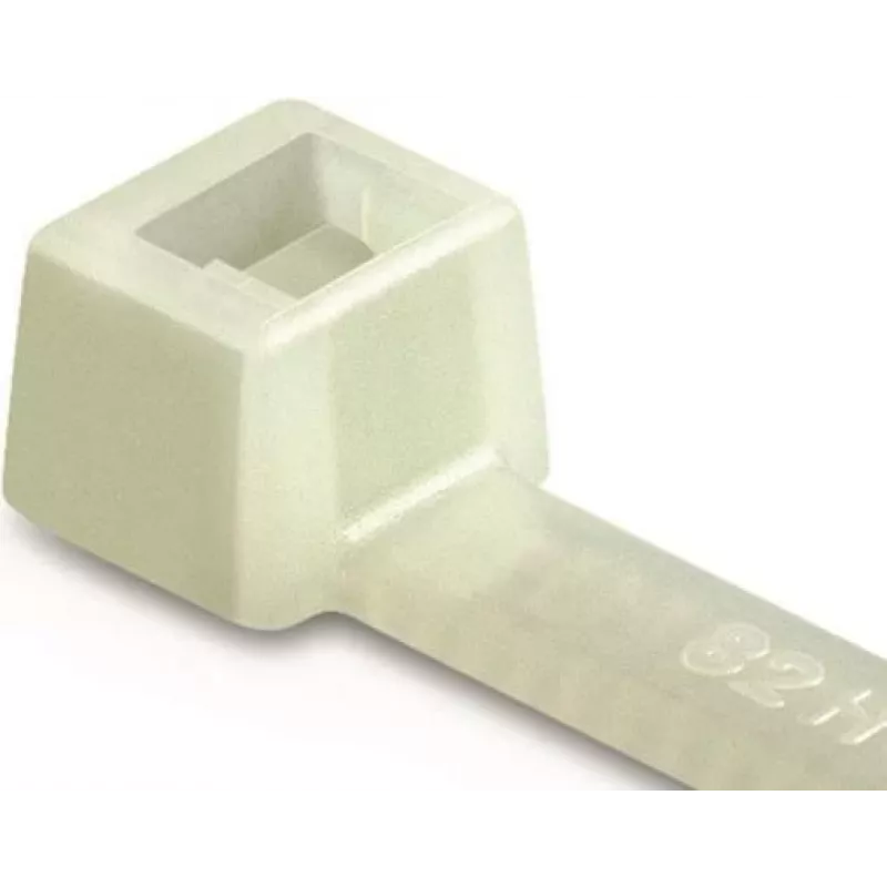 HellermannTyton T80I-PA66-NA-C1 läpinäkyvä nippuside, 300 x 4,7 mm, 100 kpl