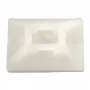 HellermannTyton MB4CA valkoinen nippusideklipsi 100 kpl (MB4CA-PA66-NA-C1)