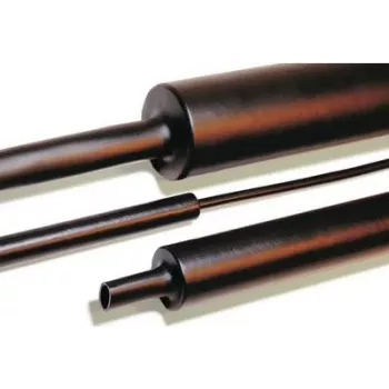 HellermannTyton HelaShrink 323-50400 kutistesukka, polyolefiini, musta, 4 kpl
