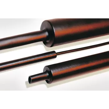 HellermannTyton MA47-30/8-PO-X-BK kutistesukka 3,5:1, 1 m, musta, 20 kpl