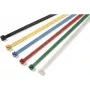 HellermannTyton LR55 nippuside, avattava, punainen, 195 x 4,7 mm, PA66, 25 kpl pakkaus