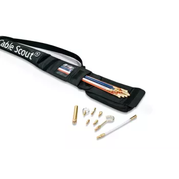 HellermannTyton Cable Scout Luxus Set 2x4/6x5/2x6x1000mm CS-SD - 1 kpl