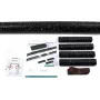 HellermannTyton kutistuva liitossarja LVK 5x1.5-16 PO-X BK, 1 sarja (380-04006)