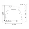 Weidmüller TRZ 24VDC 1CO Relekytkin, 24 V DC, 6 A