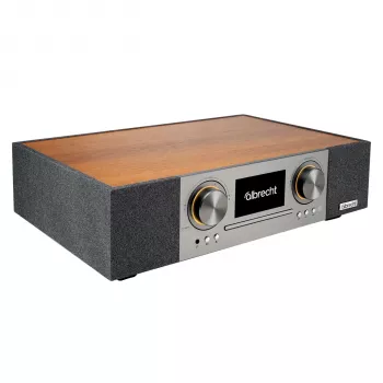 Albrecht DR 1000 yhdistelmä-äänijärjestelmä internetradiolla, DAB+, FM, CD, Bluetooth, Wi-Fi