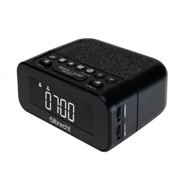 Albrecht DR 451 DAB+/UKW radiokello, musta