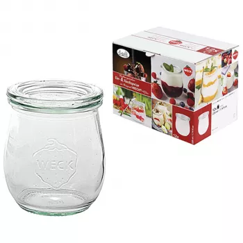 WECK tulppaanilasi 220ml 12 kpl:n setti