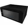 ALLNET ALL-SMC6622SCHWARZ 19 inch 2U rack-kotelo mediakonverttereille, 16 paikkaa, musta