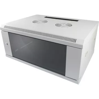 ALLNET ALL-SMC6627GREY 1U 14-paikkainen rack-asennuskotelo mediakonvertterimoduuleille, harmaa