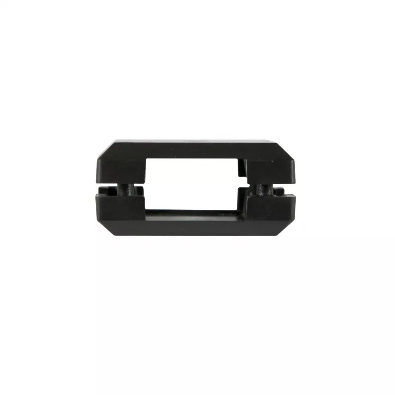 ALLNET Brick'R'knowledge ALL-BRICK-0142 Muovikuori 1x1, musta, ylä- ja alaosa, 10 kpl:n pakkaus