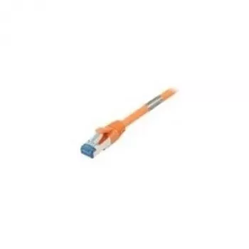 Synergy 21 15 m Cat.6a S/FTP -patch-kaapeli, RJ45 uros/uros, nikkeli/kulta, oranssi