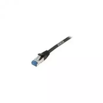 SYNERGY21 Patch-kaapeli RJ45 - CAT6A 500MHz - 10m - musta - S-STP (S/FTP) - AWG27 - LSZH