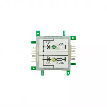 ALLNET Brick'R'knowledge Dual GPIO -valvonta LED 3 mm maadoituksella