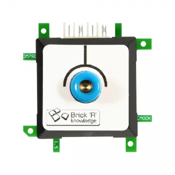 ALLNET 132089 Brick'R'knowledge modulaarinen elektroniikan oppimissarja, 25 osaa, monivärinen