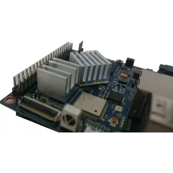 ALLNET alumiininen jäähdytyssarja 2 kpl lämpöliimalla universaali Raspberry Pi FriendlyElec