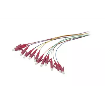 Synergy 21 kuitupigtail LC 50/125 µm OM4 2 m 12 kpl:n pakkaus värillinen