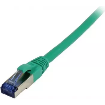 SYNERGY21 Cat6a S/FTP -patchkaapeli 15m vihreä TPE Superflex AWG26