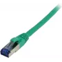SYNERGY21 Cat6a S/FTP -patchkaapeli 15m vihreä TPE Superflex AWG26