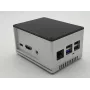 ALLNET Rock Pi alumiinikotelo ecoPI PRO HP hopea (RockPi_GH_PROHP_SV)