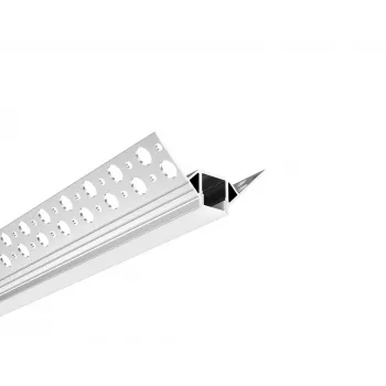SYNERGY21 LED U-profiili 200cm ALU070-R kipsilevykulmaprofiili