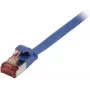 Synergy 21 patch-kaapeli RJ45, CAT6 250MHz, 10m sininen, FTP (U/FTP), TPE (Superflex), litteä