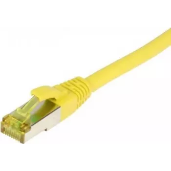 SYNERGY21 patch-kaapeli RJ45, CAT6A 500MHz, 30m, keltainen, S/FTP, TPE/LSZH Ultraflex, AWG26, CAT7-kaapelilla
