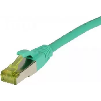 SYNERGY21 patch-kaapeli RJ45, CAT6A 500MHz, 15m, vihreä, S/FTP, TPE/LSZH (Ultraflex), AWG26, Cat.7-kaapelilla