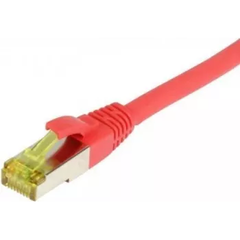 SYNERGY21 patch-kaapeli RJ45, CAT6A 500MHz, 30m, punainen, S/FTP, TPE/LSZH (Ultraflex), AWG26, Cat.7-kaapelilla