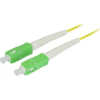 SYNERGY21 kuitupatch-kaapeli 15m SC/APC-SC/APC 9/125µm OS2 G.657.A2 simplex 2mm taivutusherkkä keltainen
